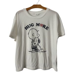 Gap Factory Snoopy Graphic Tee | Women’s Size: Medium | Color: White